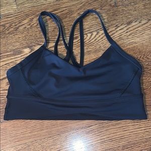 Lululemon sports bra black